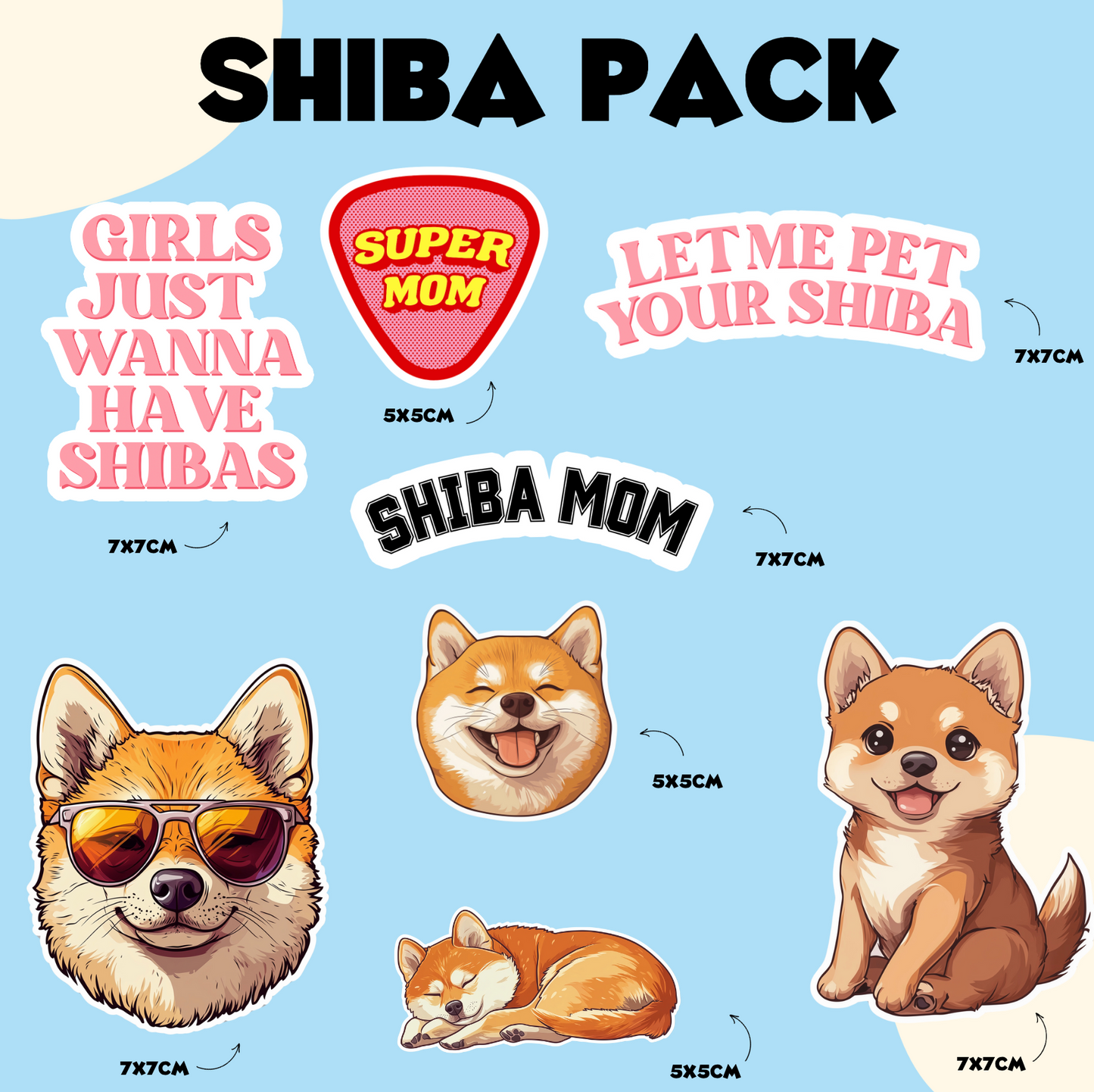 PACK SHIBA LOVERS