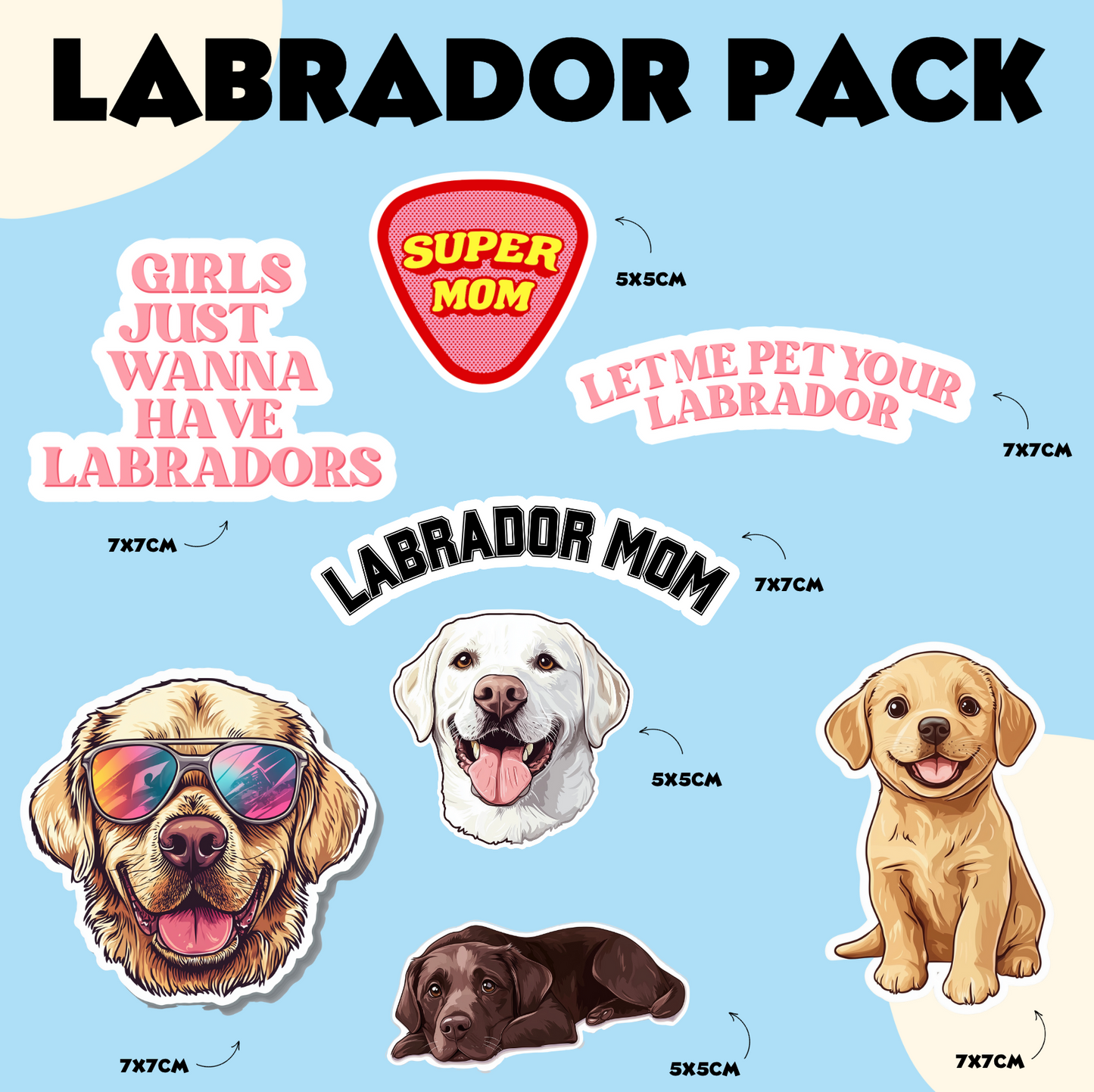 PACK LABRADOR LOVERS