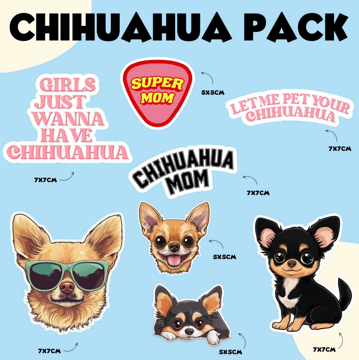 PACK CHIHUAHUA LOVERS