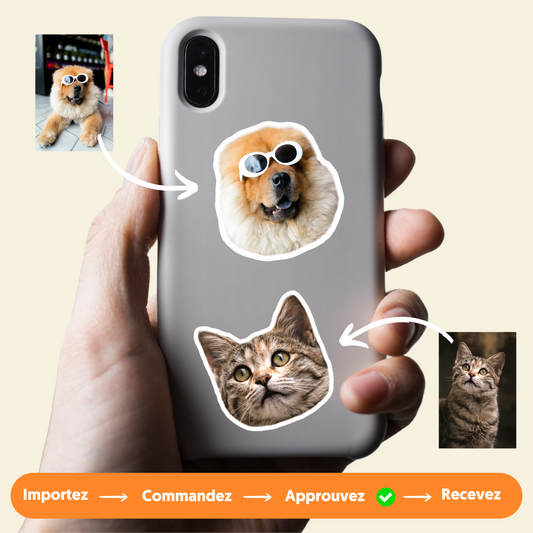 Personalized stickers of your pet - Dogs, cats, NAC...