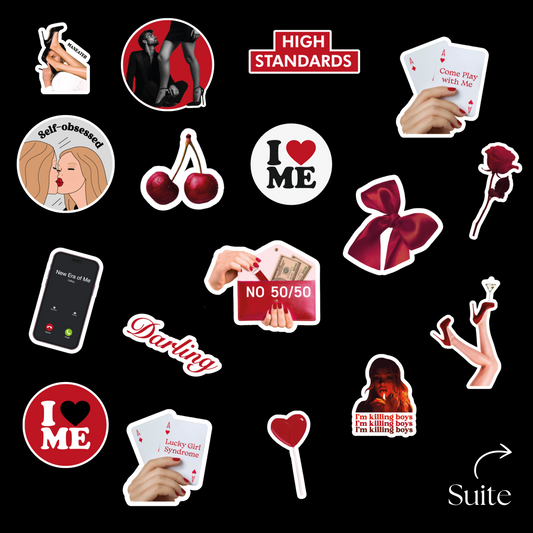 FEMME FATALE OBSESSION STICKERS PACK ❤️💋